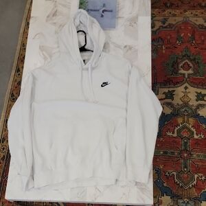 Nike Men's Classic White Hoodie